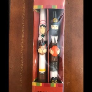 Hand Painted Pilgrim Candles